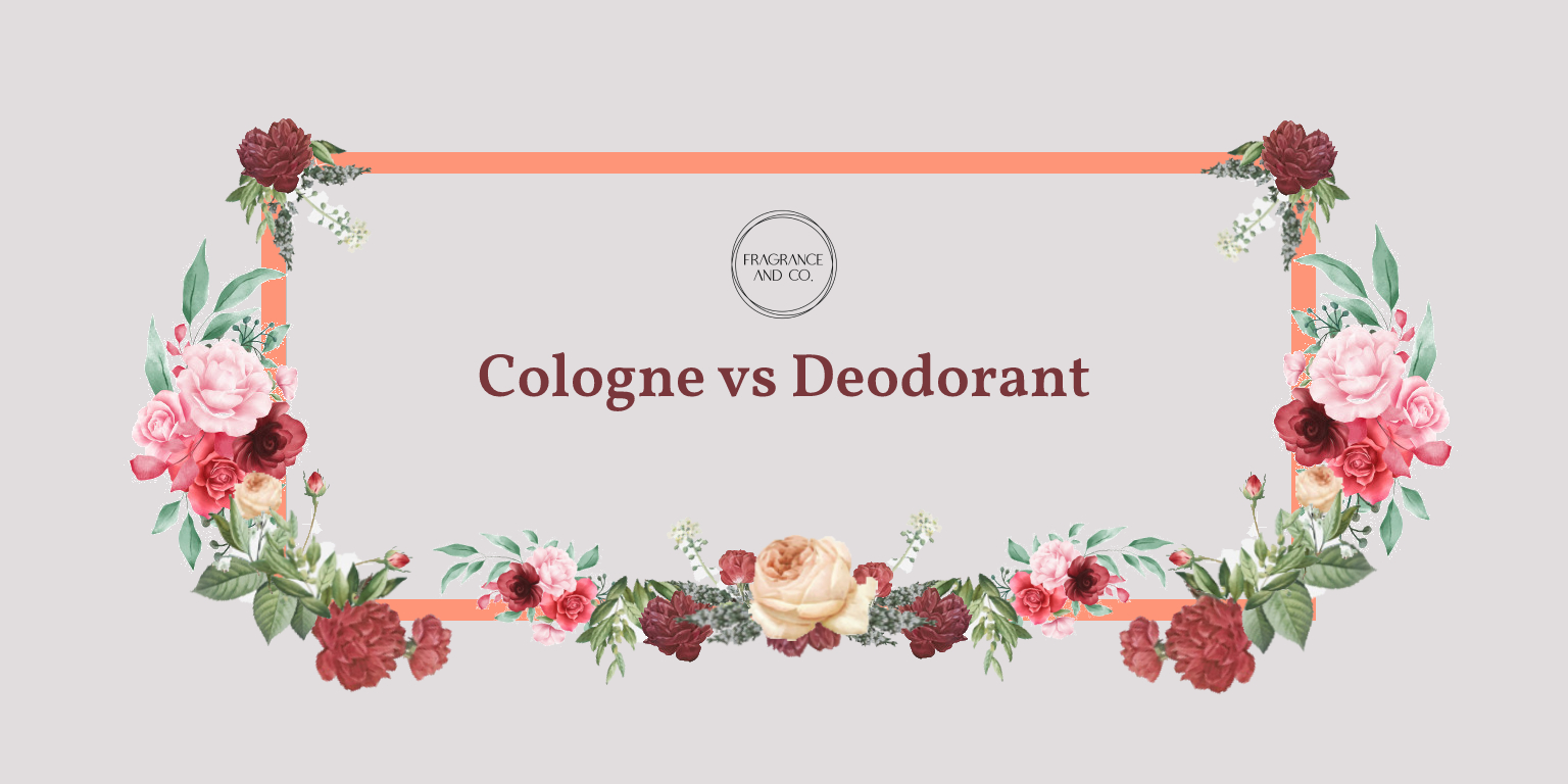 Cologne vs Deodorant