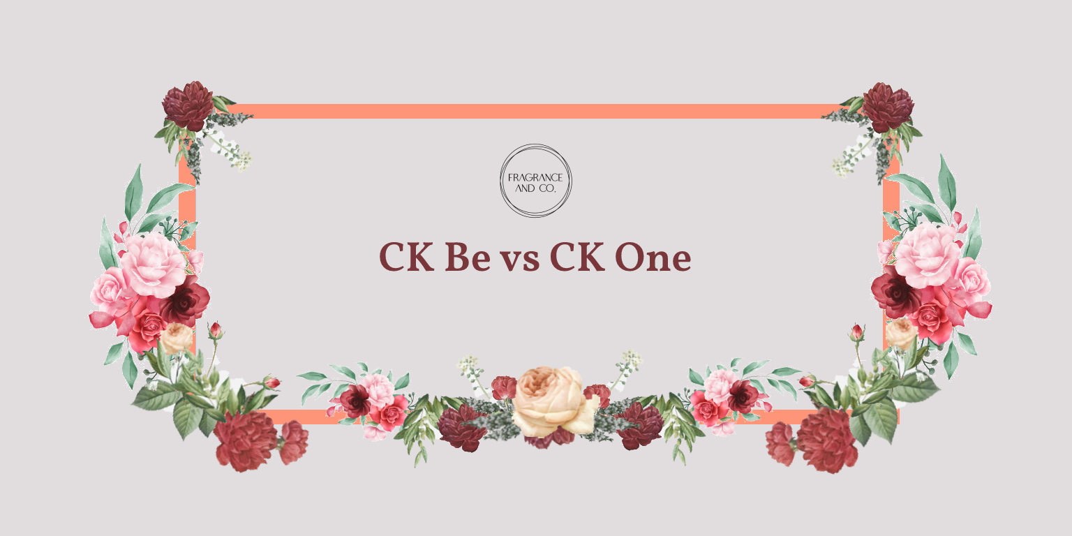 CK Be vs CK One